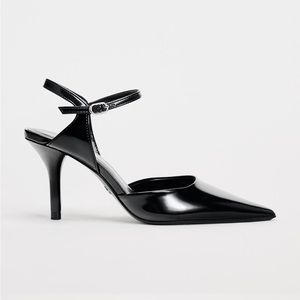 Heels with ankle strap Worn Once